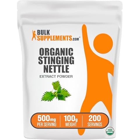 BulkSupplements Organic Stinging Nettle Extract Cover