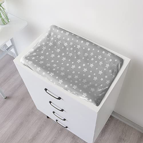 image for Moonsea Changing Pad Cover for Boys Girls 2 Pack, Lovely Print Soft Un