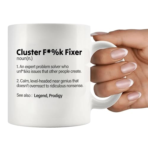 Taza de cerámica blanca de 11 onzas miniatura 7