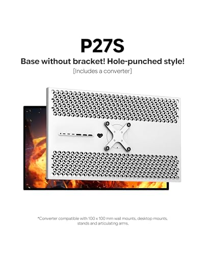 Image of P27S 27 inch 2k 320Hz Glossy Monitor, IPS Panel, 10-Bit Color, 99% sRGB, 98% DCI-P3, 1ms, VRR, HDR, Eye Care (Honeycomb - Without Stand)