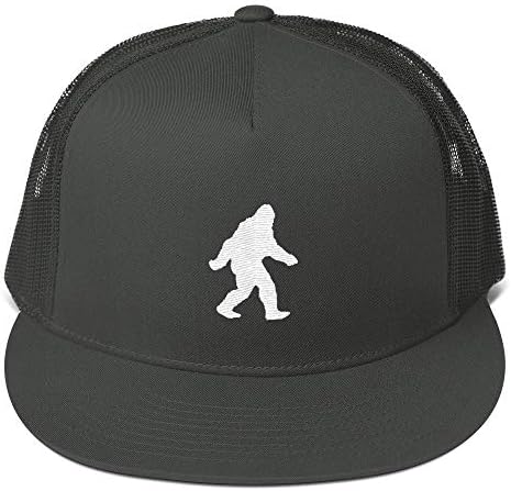 Bigfoot Hat (Trucker Style Cap) Sasquatch, BFRO, Big Foot Embroidered Conspiracy Theory Trending Hat image 4