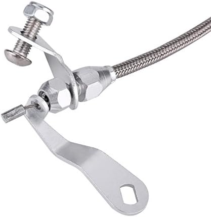for F0RD C6 Stainless Steel Braided Kick Down Cable Transmission Detent Kickdown