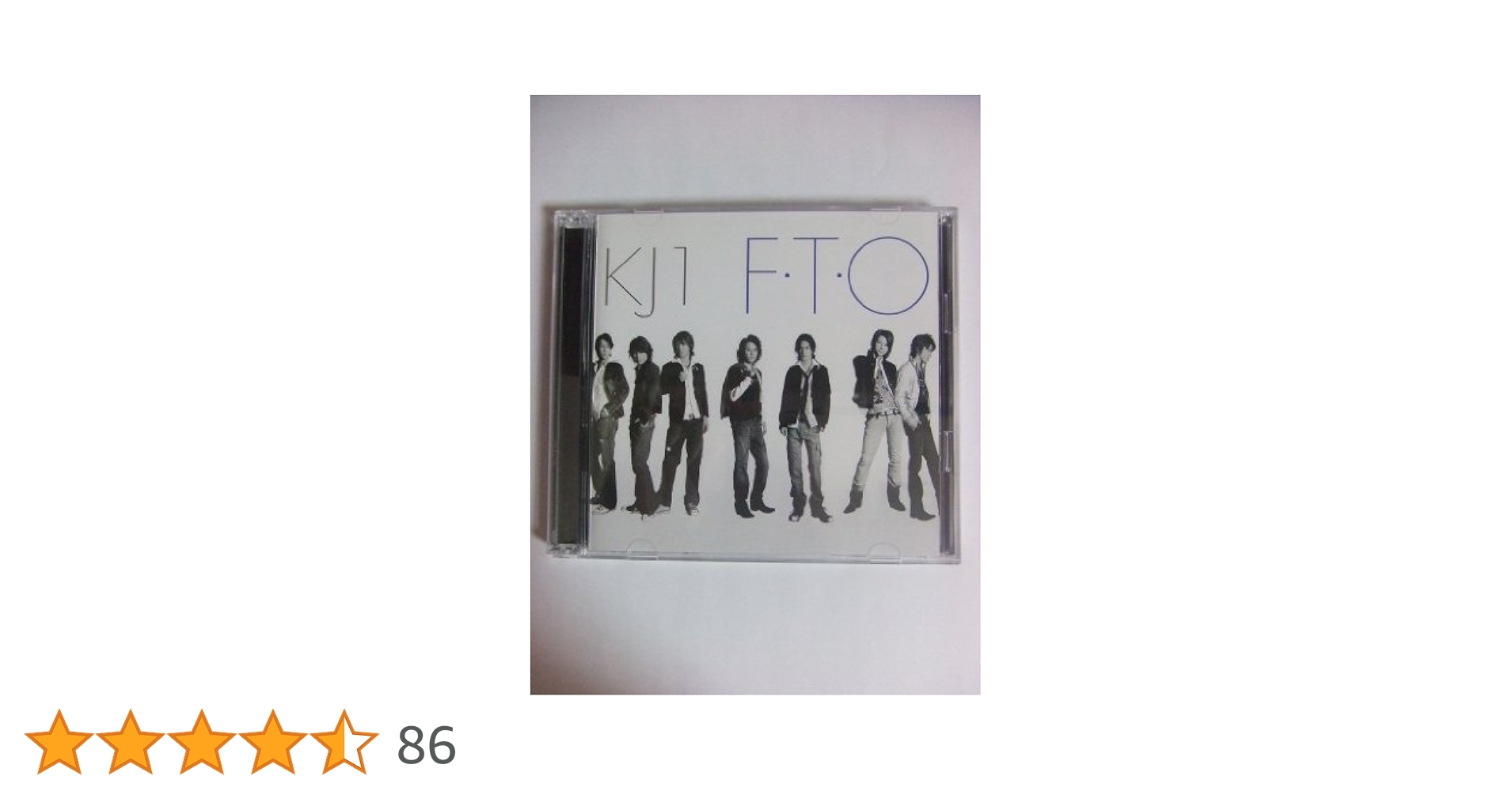 Amazon.co.jp: KJ1 F・T・O (初回限定盤)(DVD付): ミュージック