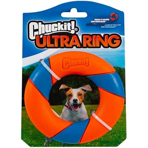 Chuckit! UltraRing Fetch and Chase Outdoor Dog Toy All Breeds Cover