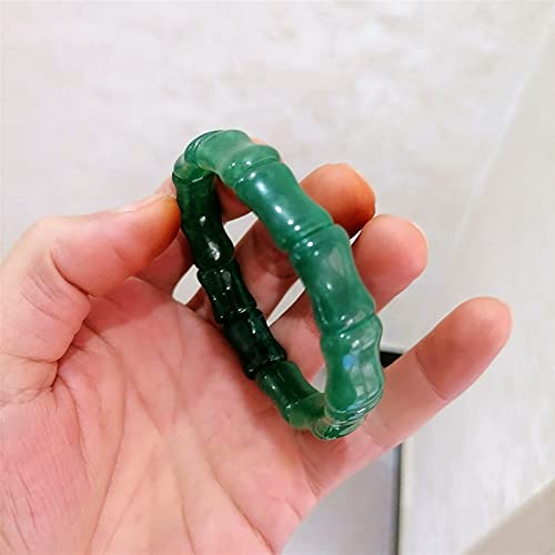 Bambou de boutique en jade naturel le cadeau précieux pour homme et femme
