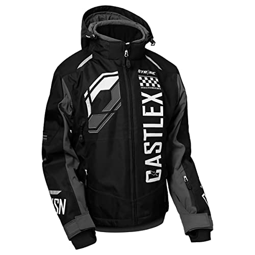 Castle X Women's Strike G5 Jacket (Black/Charcoal/White - Large)