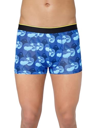 Image of Bummer Printed Micro Modal Trunks Underwear for Men - Ultra Soft & Breathable, 3 Times Softer Than Cotton, Anti-Bacterial, Stretchable for Ultimate Comfort & Style, Pack of 1 (A Shark Tank Product)