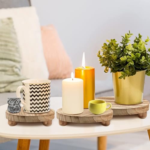 Support de tabourets en bois noble et piédestal de qualité - 4