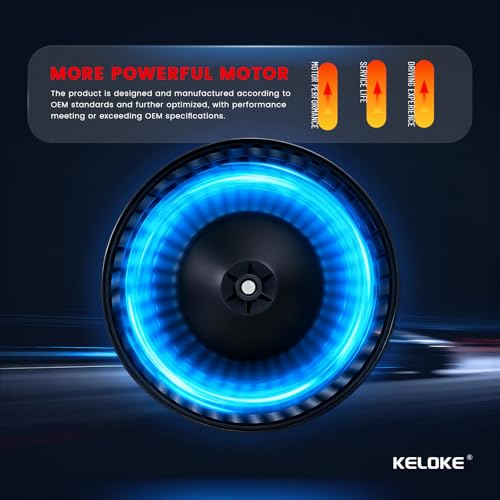 Image of KELOKE Front HVAC Heater Blower Motor Fan Compatible with 2015-2023 Ford Transit-150, Transit-250, Transit-350, Transit-350 HD, 2022-2023 E-Transit, with Fan Cage, Replace# BK2Z19805A PM4063