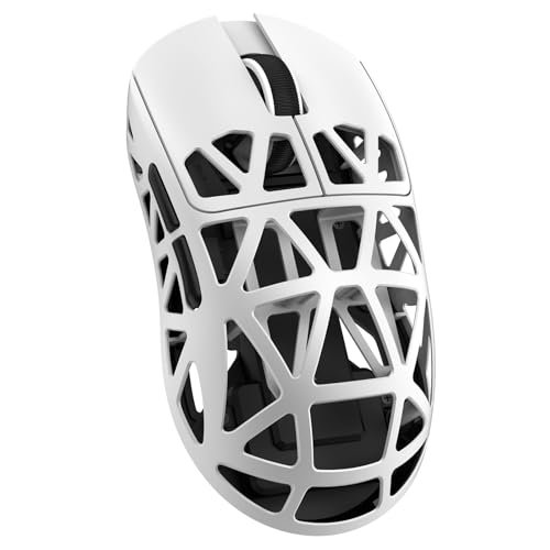 Ratón PixArt PAW3950 Shark R2 inalámbrico con chasis de magnesio y 42000 DPI