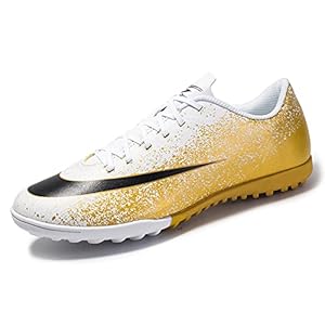 voetbalschoenen voor jongens Voetbalschoenen buiten lage voetbalschoenen met gebroken klinknagels Training Sole-FG/AG Sneakers Nails Cleats Ag Trainingsschoenen Unisex grondtennis