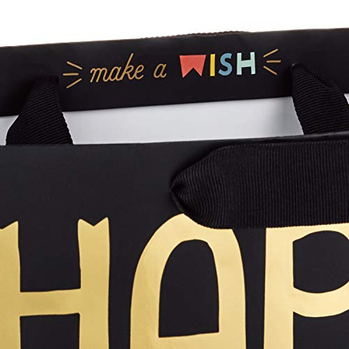 Hallmark Celebrate Gift Bags Assortment with Tissue Paper (Pack of 3: 2 Large 13" and 1 Medium 7" Gift Bags for Birthdays, Baby Showers and More)