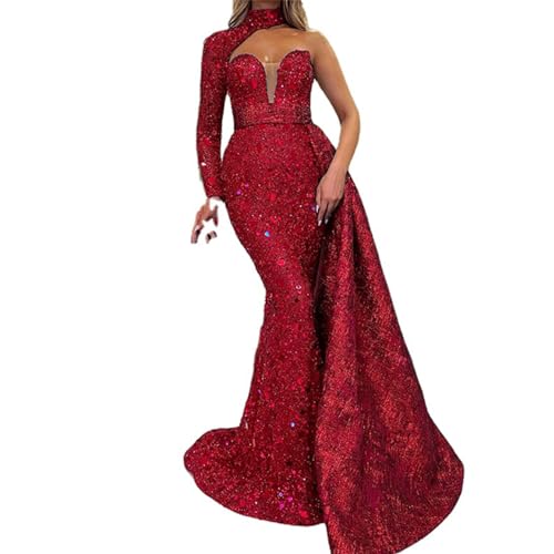 Robe de cocktail sirène scintillante pour briller lors d'un gala
