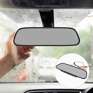 VERDANVERSE RéTroviseur De Voiture 5 Pouces ÉCran Lcd Double EntréEs Av Moniteur Vue ArrièRe SystèMe De Sauvegarde Compatible CaméRa Recul