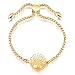 Produktbild Feilok Damen Elegant Edelstahl Baum des Lebens Armband Bettelarmband Lebensbaum Armband Armkette Armkettchen Schmuck für Frauen Mädchen Gold