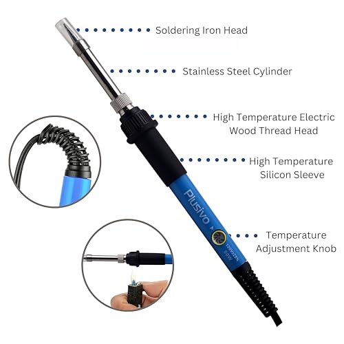Plusivo EAN0721248989239 Soldering Iron Kit, 60W Soldering Iron thumb #8