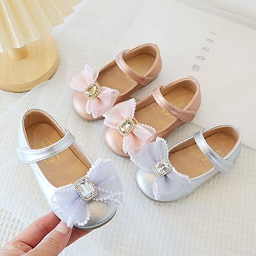 Girls Winter Boot Size 8 Thick Sole Round Toe Buckle Dress Shoes3