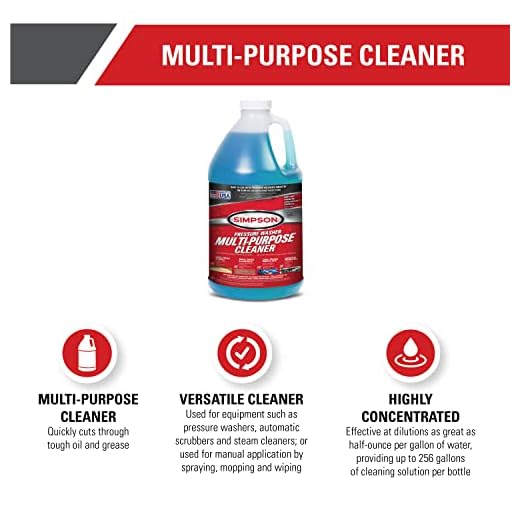 SIMPSON 88281 Concentrated Cleaning Solution