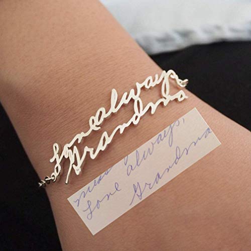 Handwriting Bracelet Custom Actual 