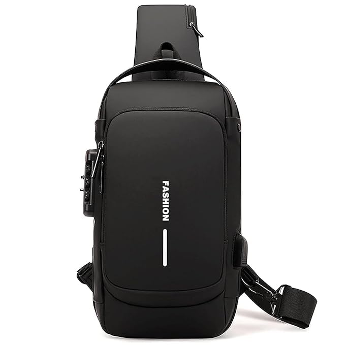 Crossbody Backpack Shoulder Bag for Men Women With Chest Backpack Sling Bag Backpack for Hiking Walking Biking Travel Cycling USB Charger Port-picture-20