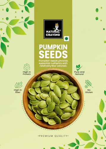 Image of Natural Craving Pumpkin Seeds 900g | Premium Raw & Natural Seeds for Eating | Rich in Protein, Fiber, Zinc & Magnesium | Healthy Snack for Diet, Immunity & Daily Nutrition