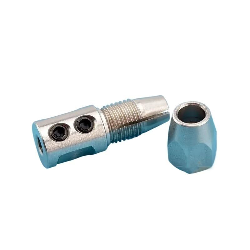 WCUAYJH Emparejamiento flexible para barco teledirigido, acero inoxidable derecho, 8 x 4,76 mm, 5 x 4,76/4/3,8/3,18 mm, 4 x 4/3,18 mm, 3,18 x 3,18/3/2 mm, acoplador flexible (3,18 mm a 2 mm 001)