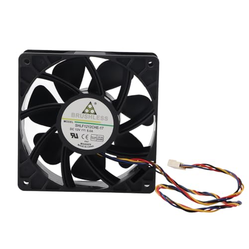 Ventilador Más Fresco, Ventilador Más Fresco de la Computadora, Chasis Casero Duradero de 7500 RPM para la Computadora de Escritorio
