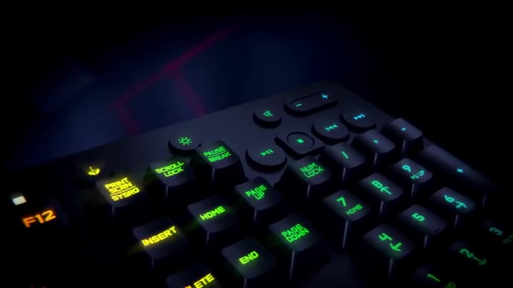 Logitech G213 Gaming Keyboard with Dedicated Media Controls, 16.8