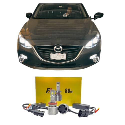 Consejos para Comprar Faro Mazda 3 2018 Top 10. 39 LEDXIUM - Kit de Led H11 Bajas (lupas) para Mazda 3 años 2014-2018