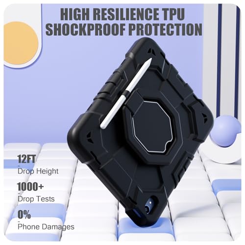 Coque Galaxy Tab A9 antichoc pour éviter les casses d'écran avec sangle - 4