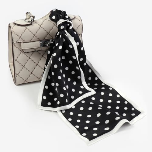 Womens Pure Mulberry Silk Scarf,Long Shawls for Head Scarf,Wrap Breathable Lightweight Neck Scarves For Handbag2