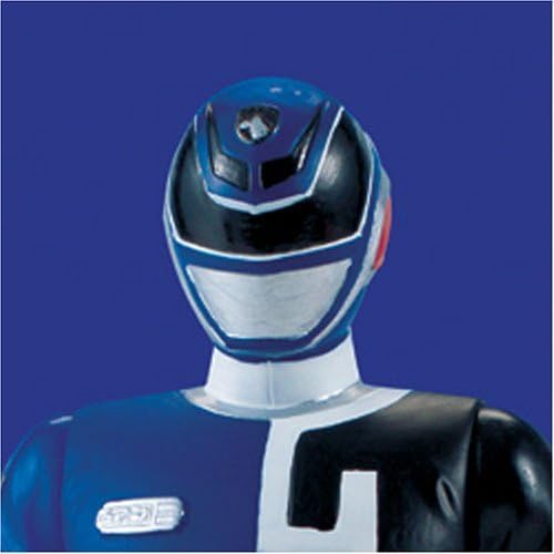 Power Rangers SPD S.P.D. Ranger  Figura de acción (Sentai Hero Series Dekaranger N 2), color azul