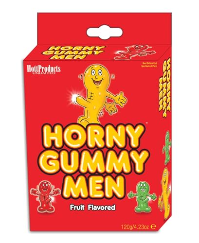 Horny Gummy Men 4.23 Oz miniatura 1
