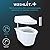 TOTO® WASHLET®+ AP Wall-Hung Elongated Toilet and WASHLET C5 and DuoFit® In-Wall 0.9 and 1.28 GPF Dual-Flush Tank System, Matte Silver - CWT4263084CMFG#MS