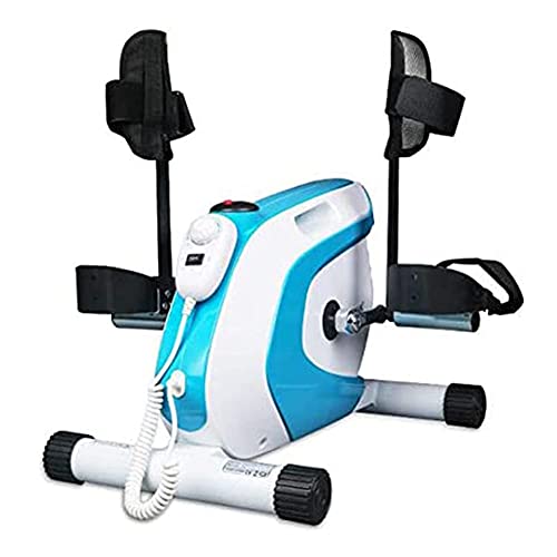 Mini bicicleta estática pedales motorizados para rehabilitación de brazos y piernas
