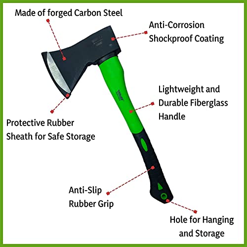 Wulf-Premium-Heavy-Duty-Hand-Axe-with-Fiberglass-Body-Rubberized-Handle-Wood-Cutting-Axe-Camping-Axe-Safety-Axe-Gardening-Tools-Hatchet-Axe-kulhaadee-1250gm