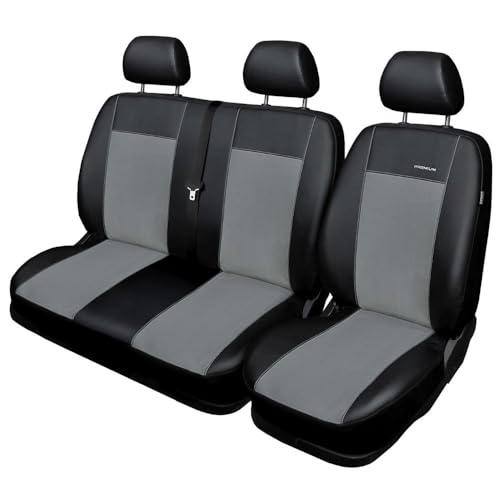 Housse siège voiture Ford Transit Custom II couverture gris van