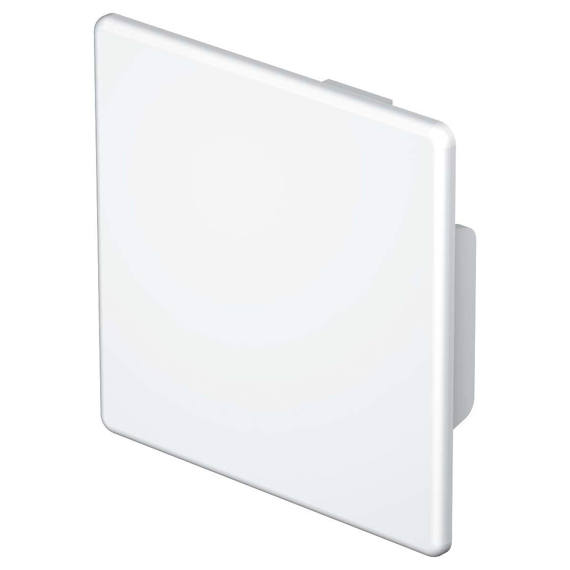 OBO Bettermann Terminale Per Canale WDK 60x210 Mm – Coperchio Finale In PVC Bianco RAL 9010 - 5