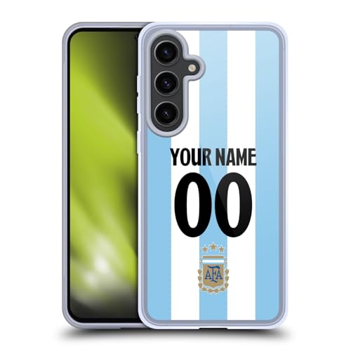 Coque en Gel Compatible avec Samsung Galaxy S24+ 5G Argentina Football