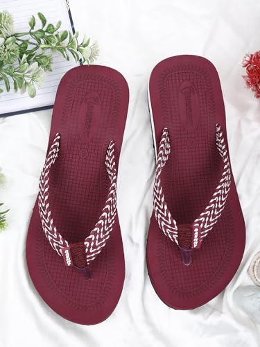 Image of Dashny Women's (1434) |Extra Super Soft Comfortable Slippers |Brown Casual Slides Slippers