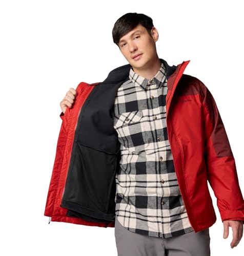 Image of Columbia Mens Tunnel Falls II Interchange Jacket
