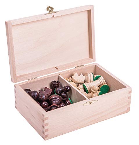 SQUARE - Pro Scacchi in legno Set No 4 - MOGANO