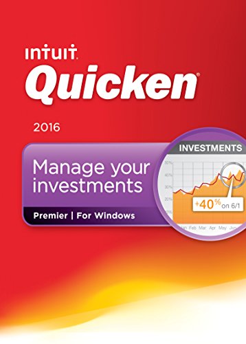 Quicken Premier 2016 Personal Finance & Budgeting Software [Old Version]
