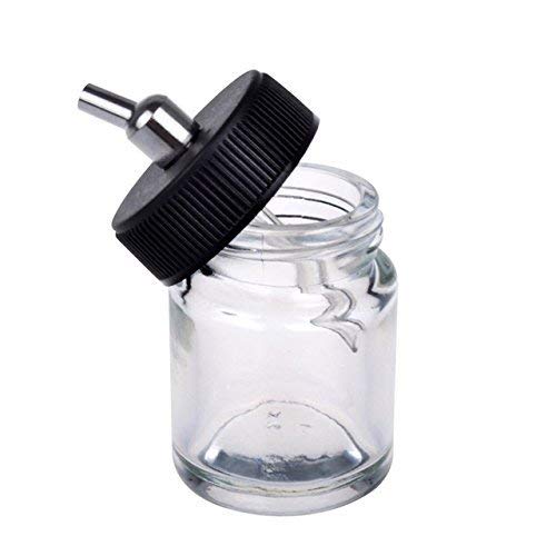 Tattoo Gizmo Professional Airbrush Glass Bottle Pot Jar