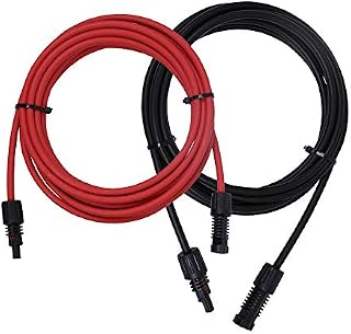 Renogy Solar Extension Cable - 5ft 10AWG Pair