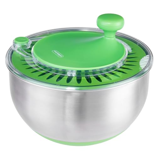 Rollkitchen Salad Spinner Stainless Steel Rollkitchen 4.8Qt cover