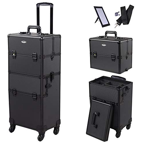 Hair Stylist Rolling Cases; Top 12 Reviewed & Compared