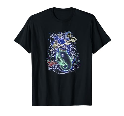 T-shirt King Triton Sea Storm Disney vêtement Petite Sirène sirène coton imprimé