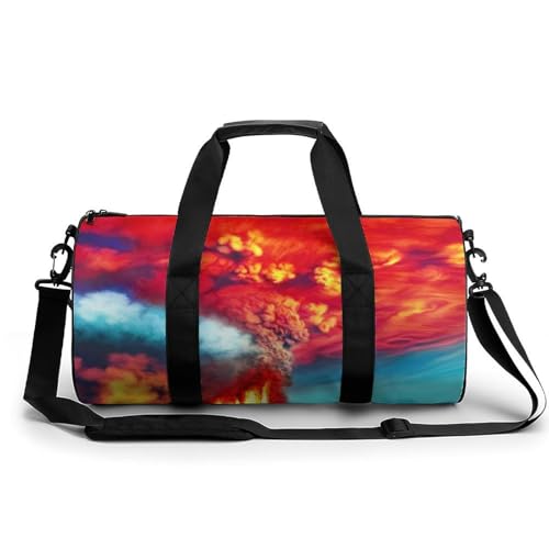 Sac de voyage nébuleuse colorée idéal pour le camping et le week-end entre amis