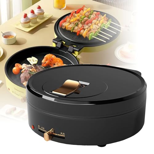 Grill électrique pliable PEIXEN poêle à frire et gril double face